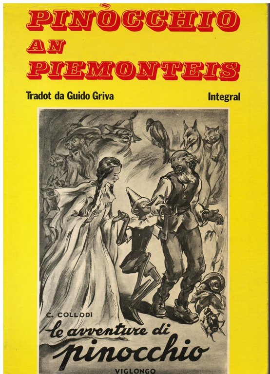 Le avventure di Pinocchio. Pinocchio an Piemonteis