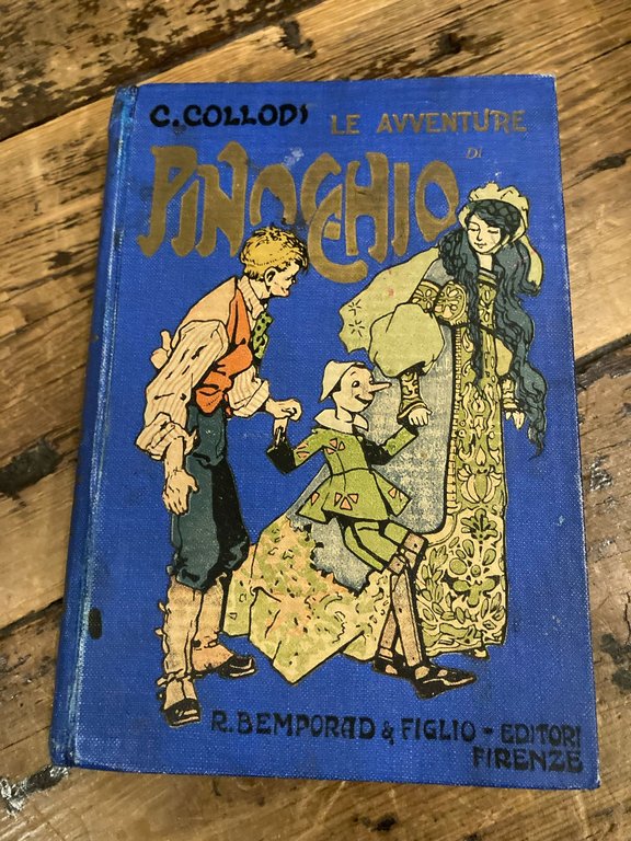 Le avventure di Pinocchio. Storia di un burattino illustrata da Carlo Chiostri. Incisioni di A. Bongini. Nuovissima edizione con numerose correzioni varianti e collaudata sul primo originale dell'Autore