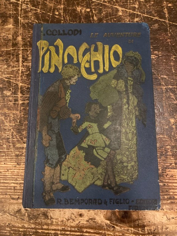 Le avventure di Pinocchio. Storia di un burattino illustrata da Carlo Chiostri. Nuovissima edizione con numerose correzioni, varianti, e collaudata sul primo originale dell'Autore. 2° milione. Dal 222° al 230° migliaio
