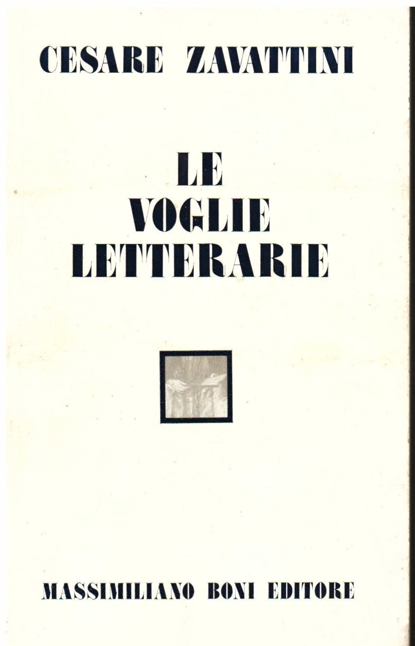 Le voglie letterarie. Quattro tavole fuori testo