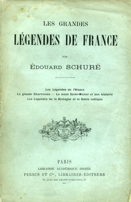 Les Grandes Légendes de France. Les Légendes de l'Alsace - …