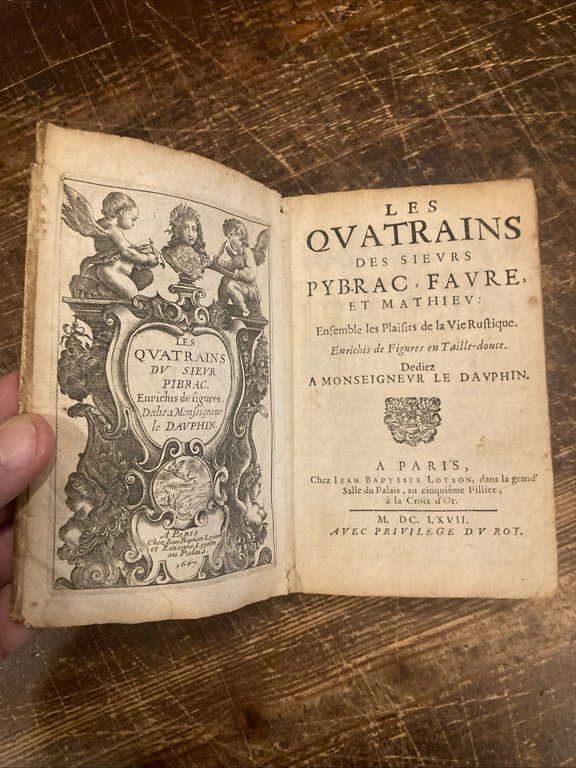 Les Quatrains des Sieurs Pybrac, Faure, et Mathieu. Ensemble les … | Immagine Gallery 2
