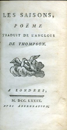 Les Saisons, Poëme traduit de l'Anglois