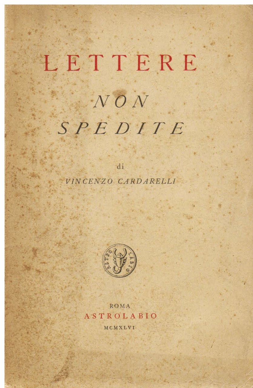 Lettere non spedite