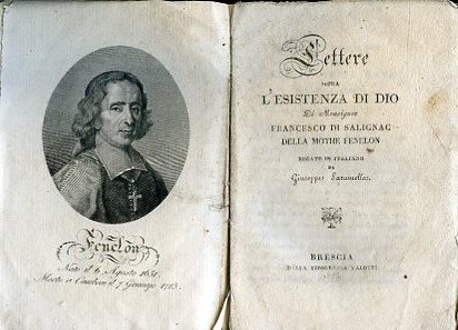 Lettere sopra l'esistenza di Dio recate in italiano da Giuseppe …