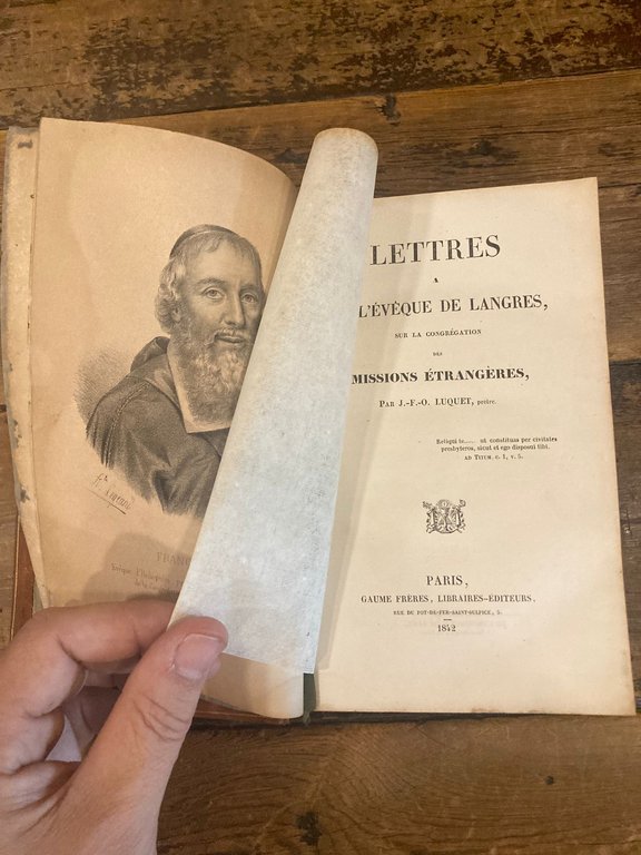 Lettres a m.gr l' Évêque de Langres, sur la congregation …