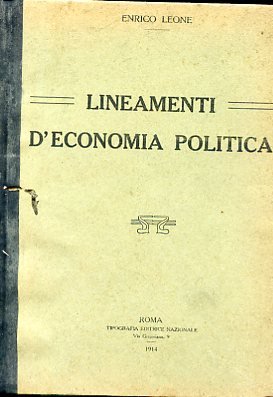 Lineamenti d'Economia Politica
