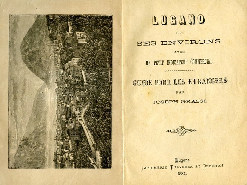 Lugano et ses environs. Avec vue de la Ville et …
