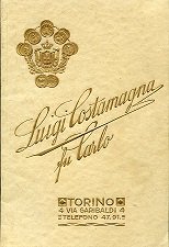 Luigi Costamagna fu Carlo. Torino 4 via Garibaldi. Catalogo commerciale | Immagine principale