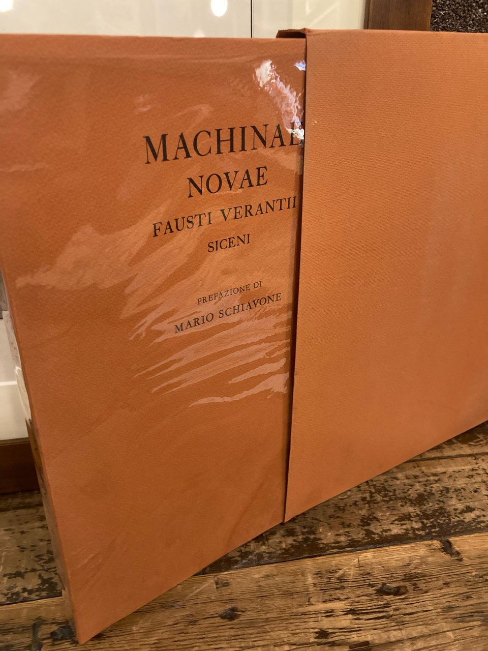 Machinae Novae Fausti Verantii Siceni. Prefazione di Mario Schiavone