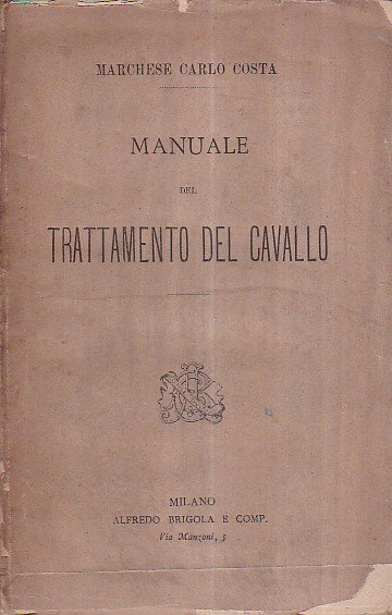Manuale del trattamento del cavallo