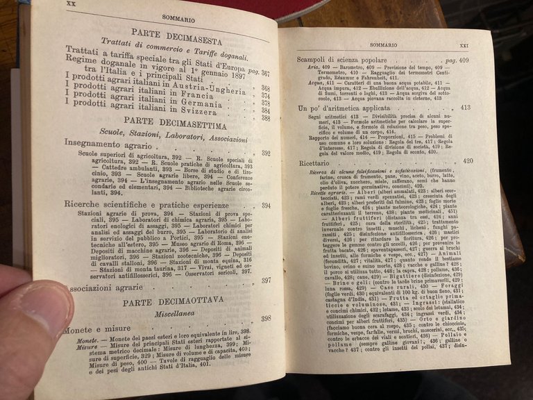 Manuale dell' agricoltore ad uso dei proprietarii agricoltori, periti agronomi, …