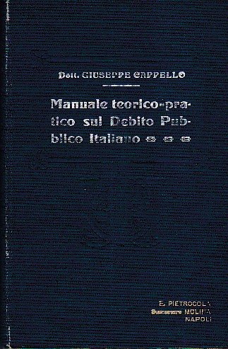 Manuale teorico - pratico sul debito pubblico italiano. Vade - …