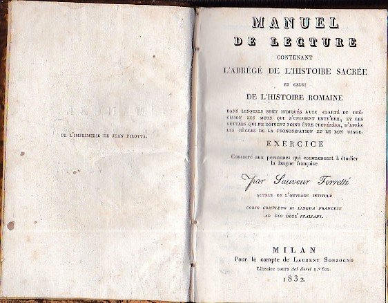 Manuel de lecture contenant l'abrégé de l'histoire sacrée et celui …