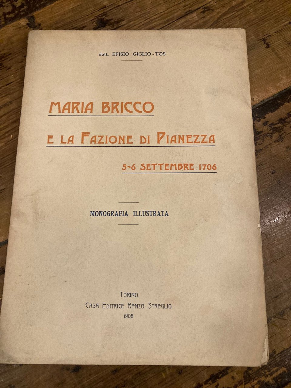 Maria Bricco e la Fazione di Pianezza. 5 - 6 …