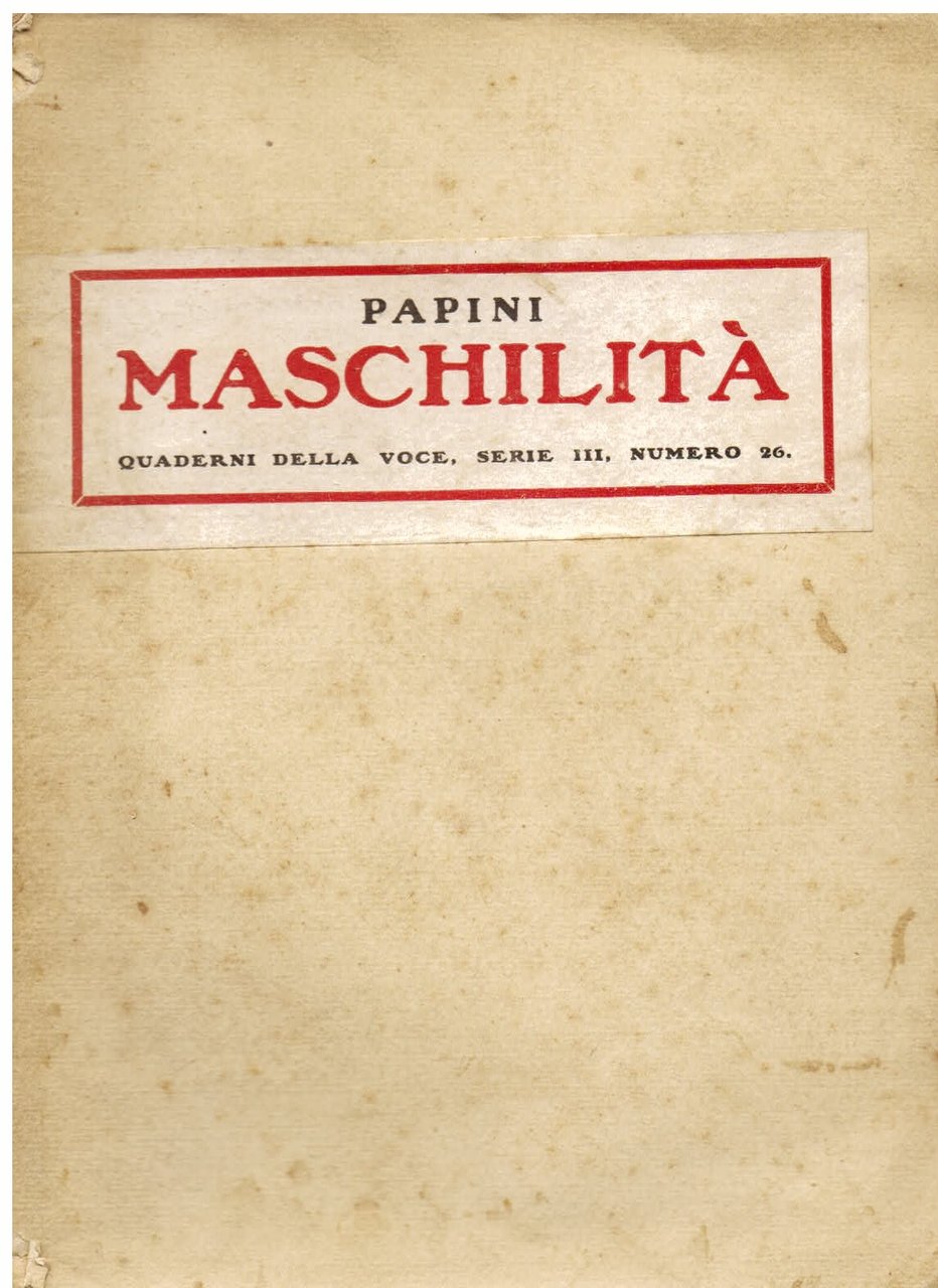 Maschilità