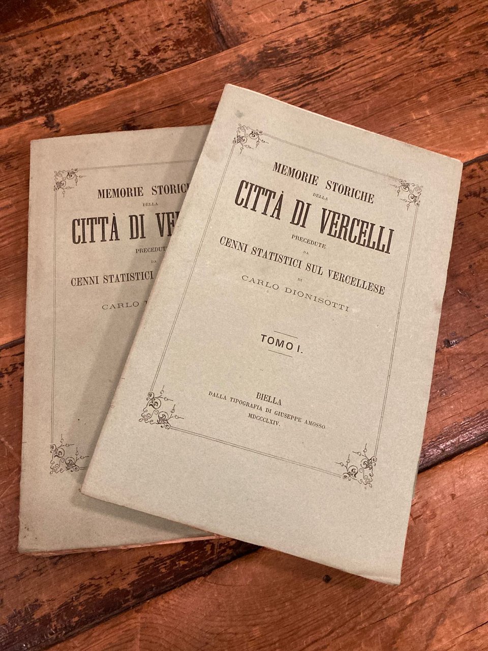 Memorie storiche della Città di Vercelli precedute da cenni statistici …