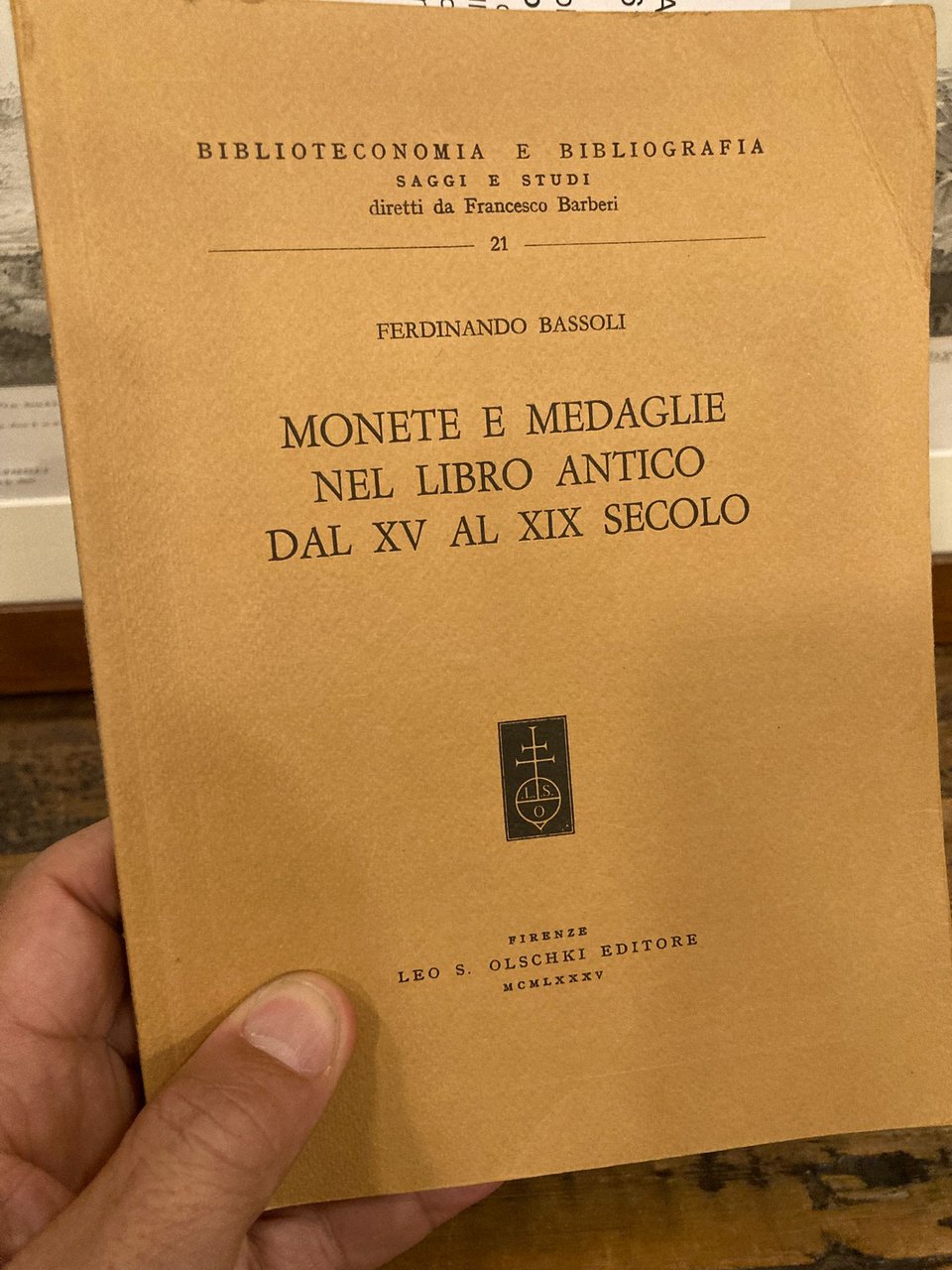Monete e medaglie nel libro antico dal XV al XIX … | Immagine principale