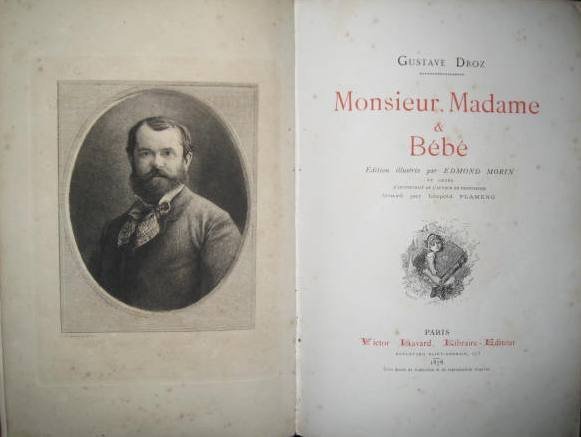Monsieur, Madame & Bébé. Édition illustrée par Edmond Morin et …