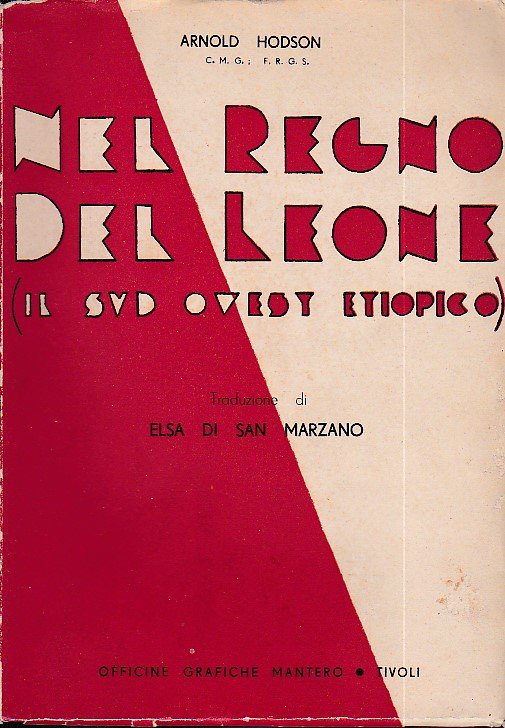 Nel Regno del Leone (il Sud Ovest etiopico). Traduzione di …