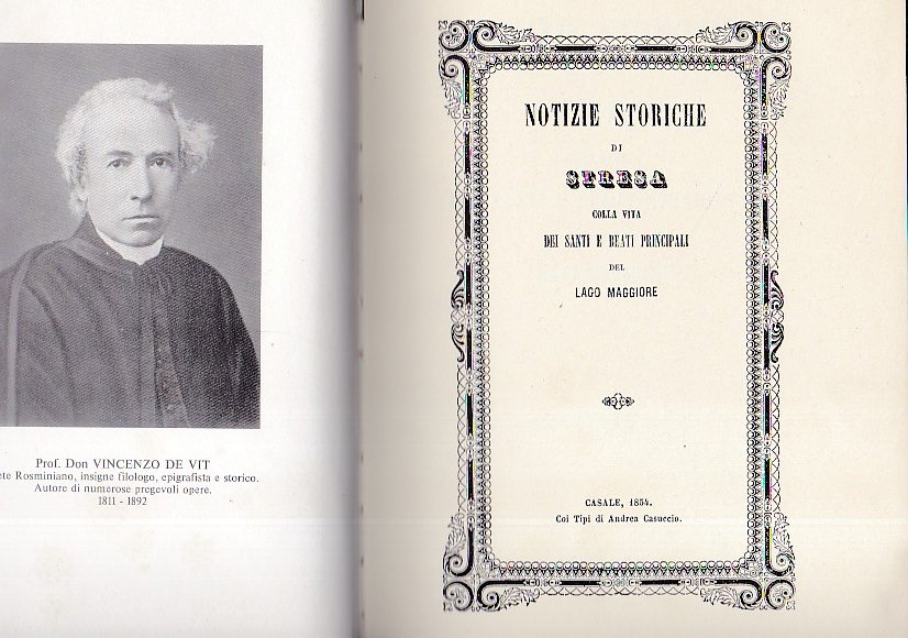 Notizie storiche di Stresa colla vita dei Santi e Beati …