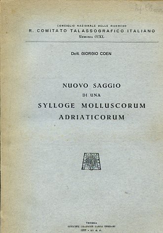 Nuovo saggio di una Sylloge Molluscorum Adriaticorum