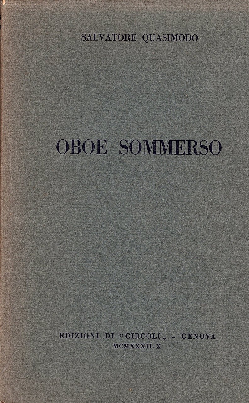 Oboe sommerso | Immagine principale