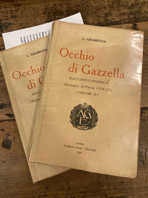 Occhio di Gazzella. Racconto storico (Battaglia di Pavia 1524 - … | Immagine Gallery 2