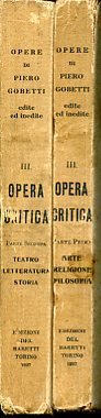 Opera Critica. Parte prima. Arte - Religione - Filosofia. Parte …