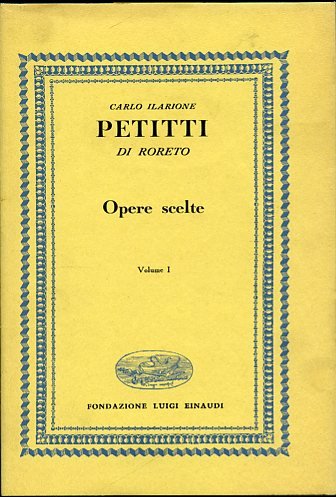 Opere scelte. A cura di Gian Mario Bravo