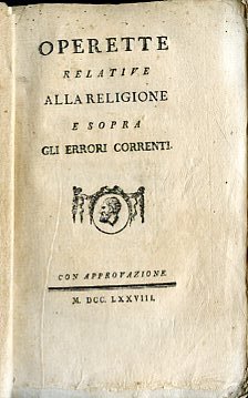 Operette relative alla religione e sopra gli errori correnti | Immagine Gallery 1