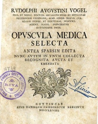 Opuscula medica selecta antea sparsim edita nunc autem in unum …