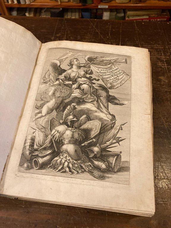 Ordinum Equestrium et Militarium Catalogus in Imaginibus expositus, & cum …