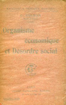 Organisme économique et désordre social