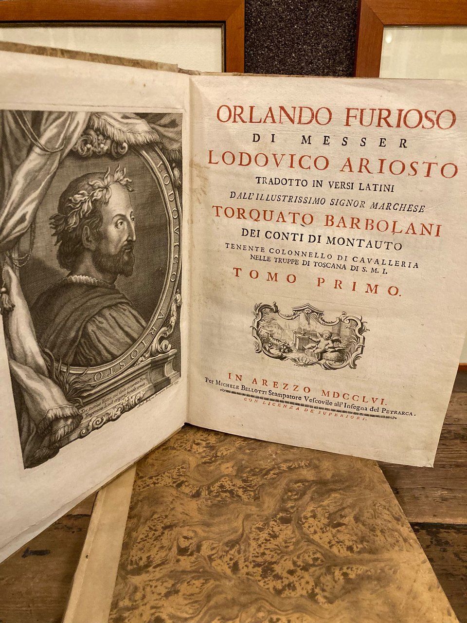 Orlando Furioso. Tradotto in versi latini dall' Illustrissimo Signor Marchese …