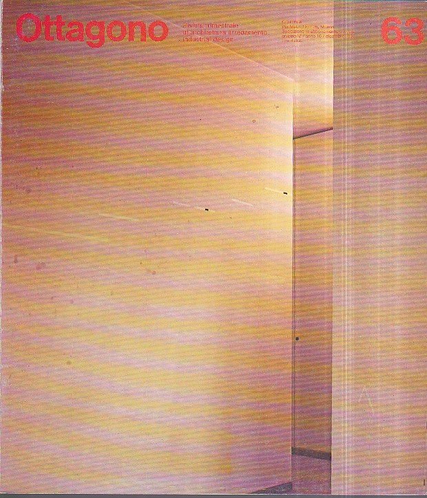 Ottagono. Rivista trimestrale di architettura arredamento industrial design. Anno 16 … | Immagine principale