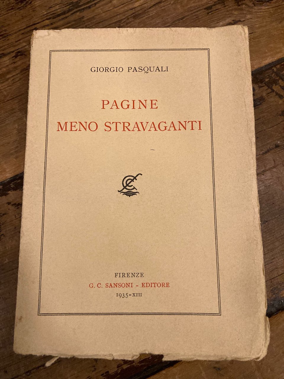 Pagine meno stravaganti