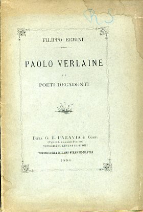 Paolo Verlaine e i poeti decadenti
