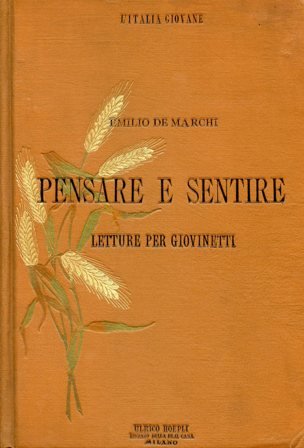 Pensare e sentire. Letture per i giovinetti | Immagine principale