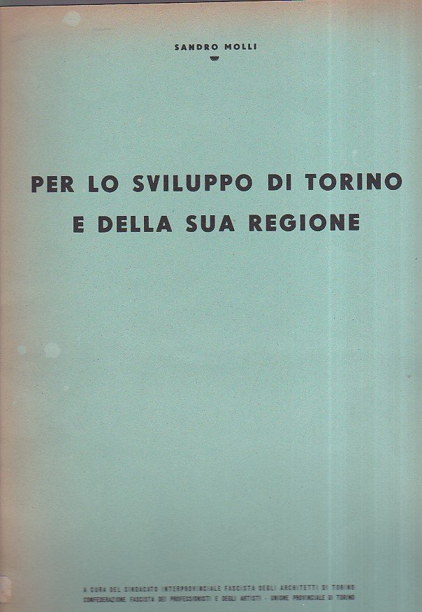 Per lo sviluppo di Torino e della sua regione. Dalla … | Immagine principale