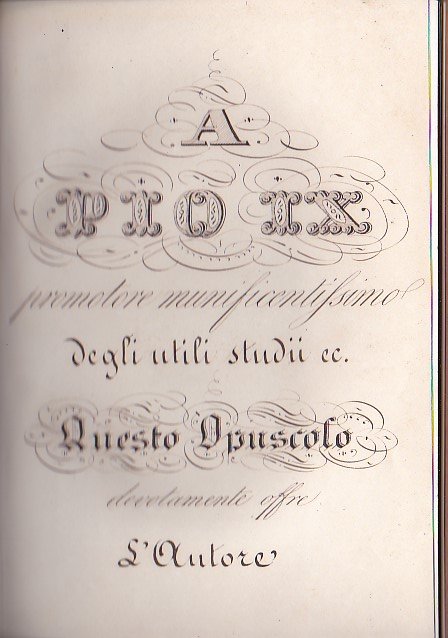 Piano per fondare e condurre in Italia una Scuola Provinciale …
