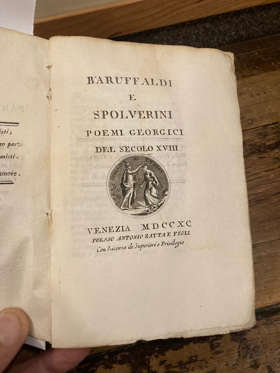 Poemi georgici del secolo XVIII