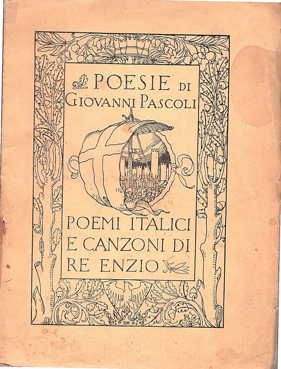 Poemi italici e Canzoni di Re Enzio | Immagine principale