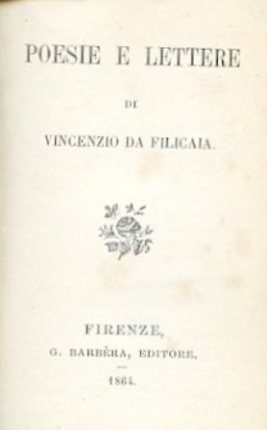 Poesie e lettere