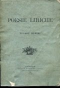 Poesie liriche
