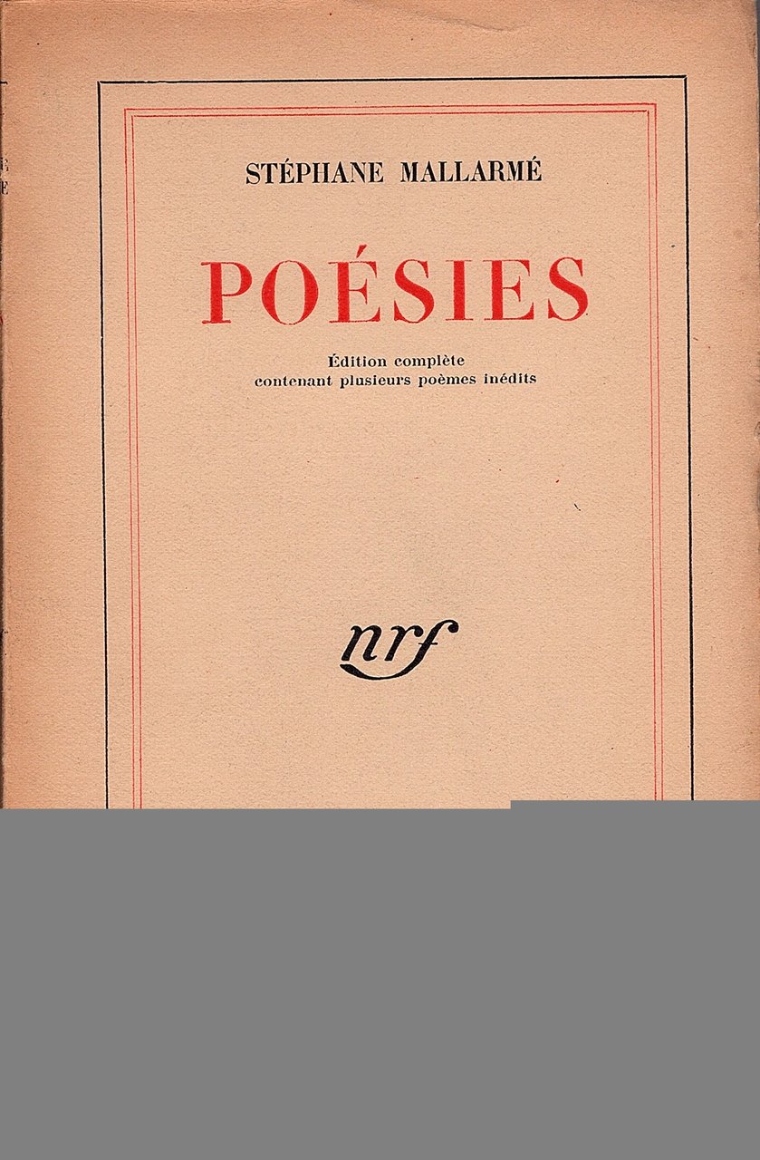 Poésies. Édition complète contenant plusierurs poèmes inédits. 86° édition