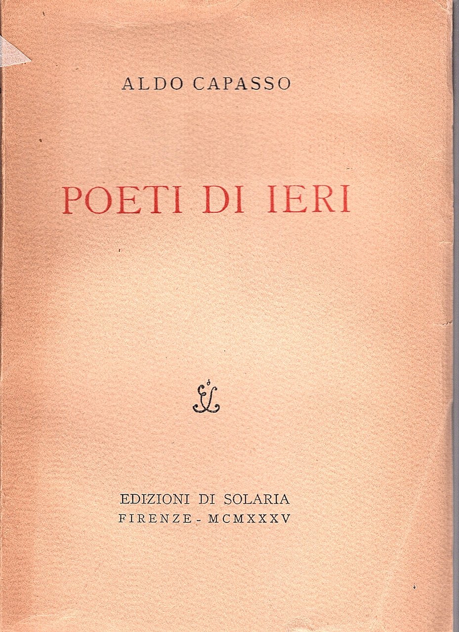 Poeti di ieri