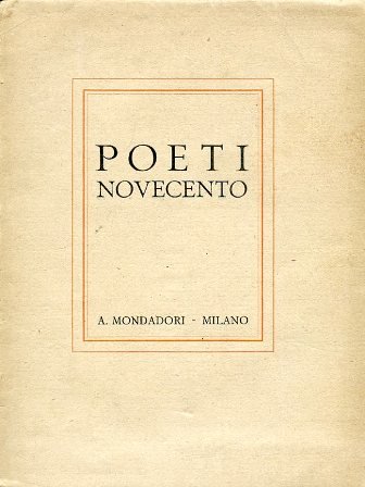Poeti Novecento