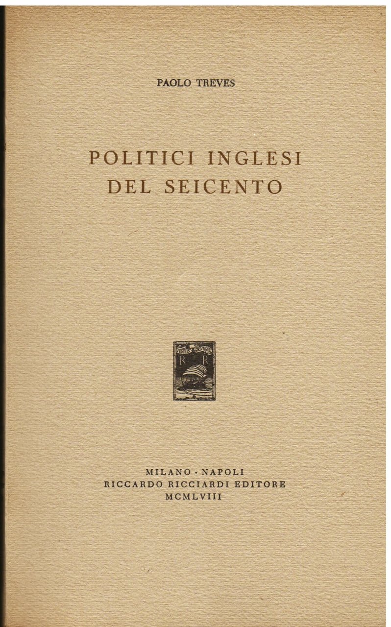 Politici Inglesi del seicento