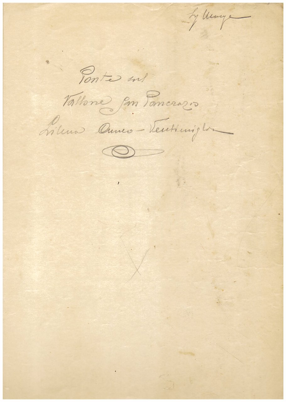 Ponte sul Vallone San Pancrazio. Linea Cuneo - Ventimiglia